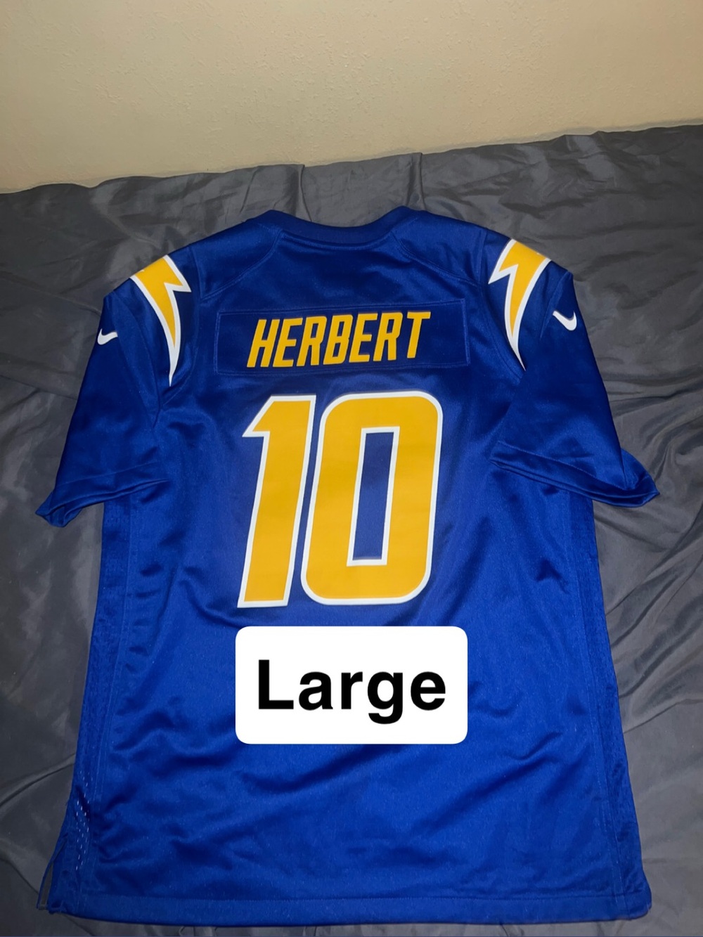 Chargers football jersey